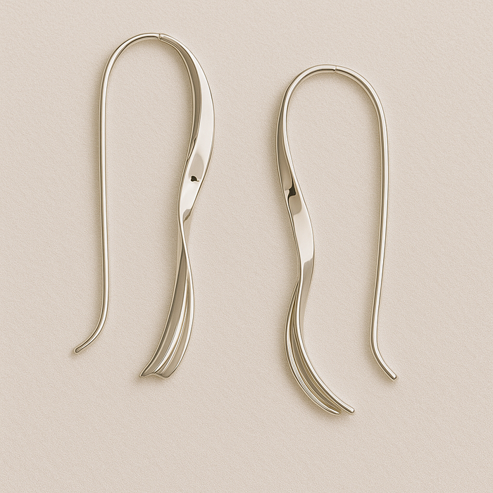 Lumi Twist Drop Earrings