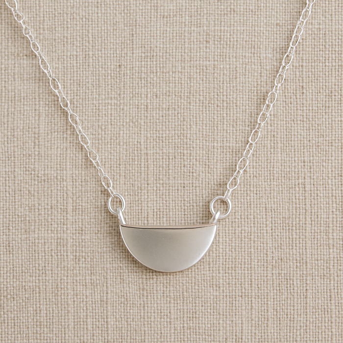 Lyra Half-Circle Necklace