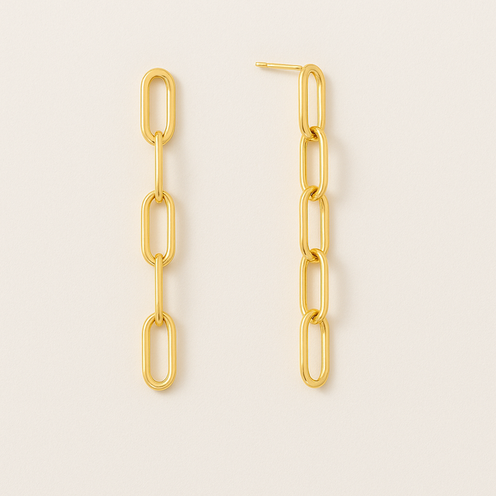 Celestia Chain Link Earrings