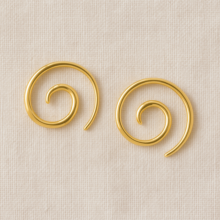 Amara Spiral Hoops