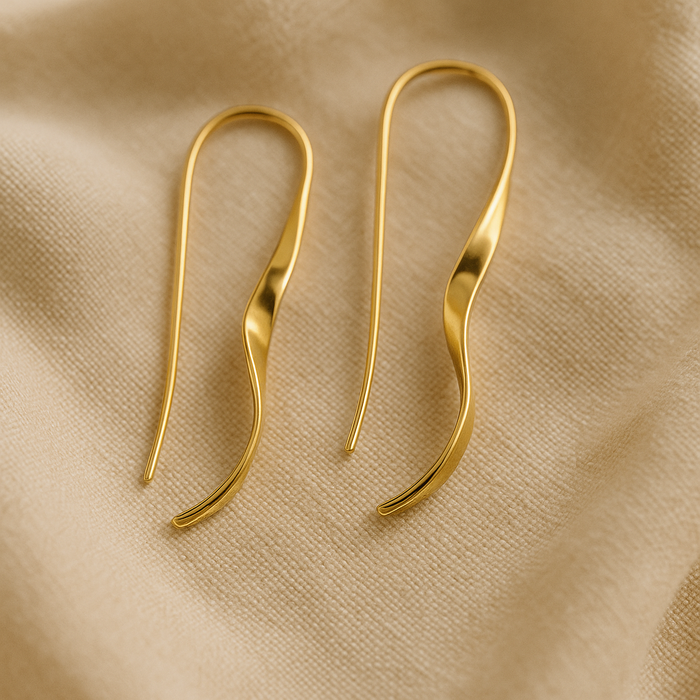 Lumi Twist Drop Earrings