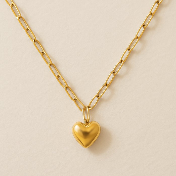 Amora Heart Chain Necklace