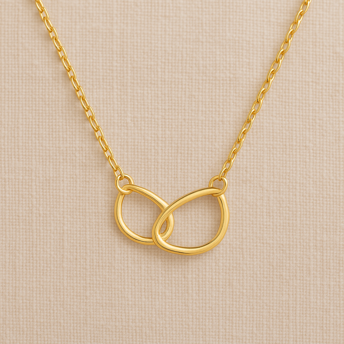 Nova Interlocking Loops Necklace