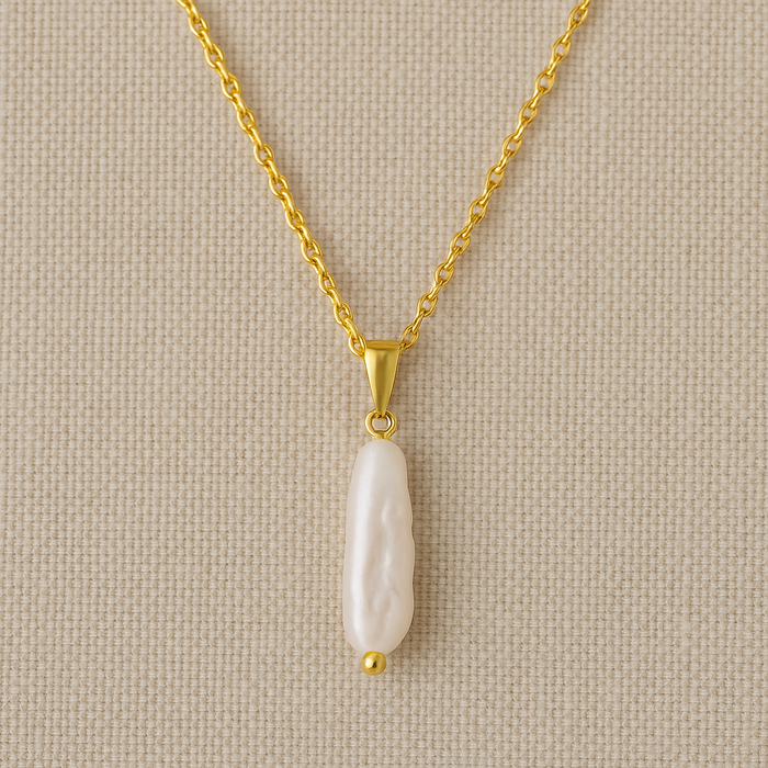 Grace Baroque Pendant Necklace