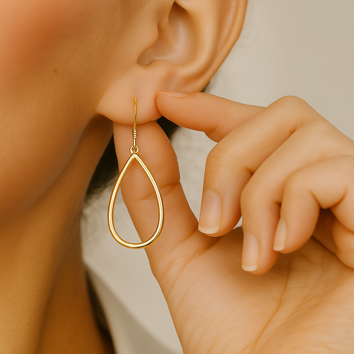 Aria Open Oval Dangles